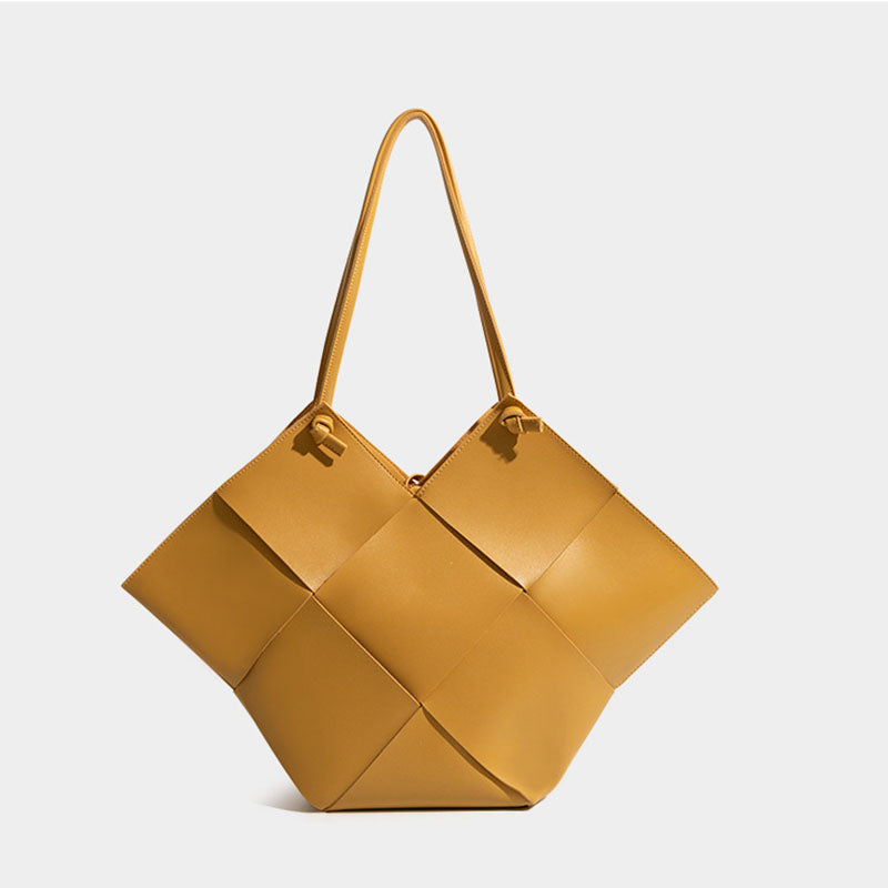 Women's Woven Tote Bags in Vegan Leather