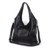 Women's Soft Genuine Leather Studs Hobo Bags