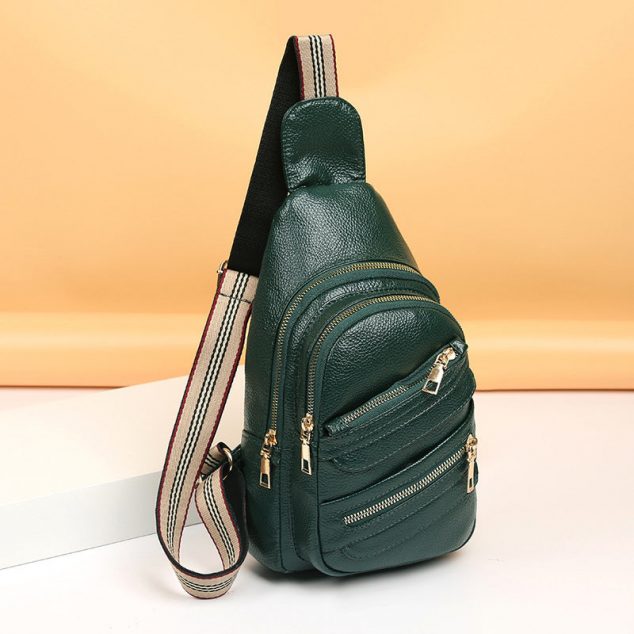 Women's Multi-Zippers Crossbody Sling bags