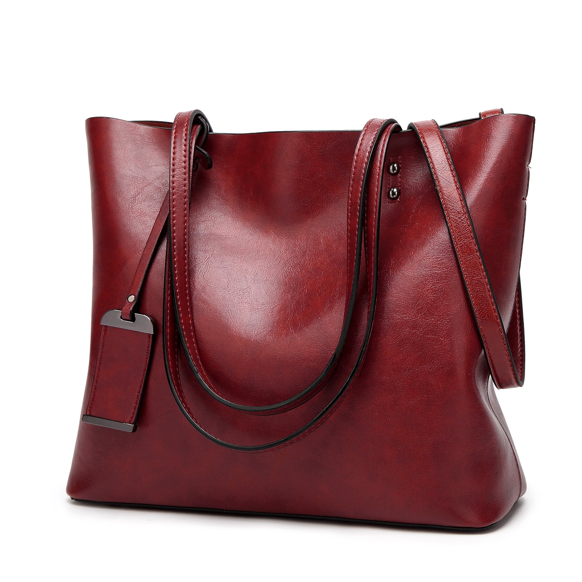 Women's Minimalist Shoulder Bags in Vegan Leather - ROMY TISA