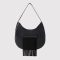 Women's Fringe Hobo Baguette Bags in Black