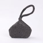 Damen Strass Abend Clutch Taschen