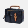 Women's Small Vintage Genuine Leather Briefcase Shoulder Bags
