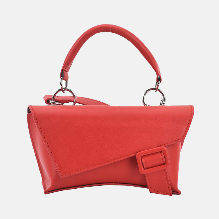 Women's Flap Buckle Top handle Vegan Bags