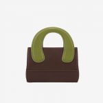 Petit sac à main en cuir véritable pour femmes