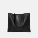 Damen Square Minimal Echtes Leder Umhängetaschen