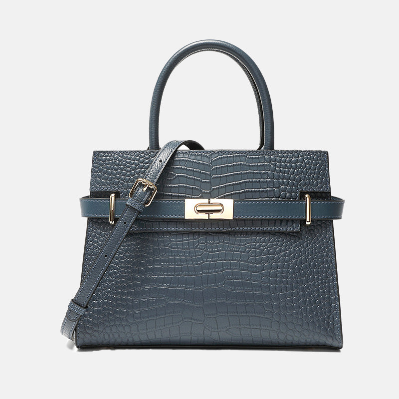 ULTRA RARE* Christian Dior Blue Nacre Crocodile Micro Lady Dior Bag w –  Sellier