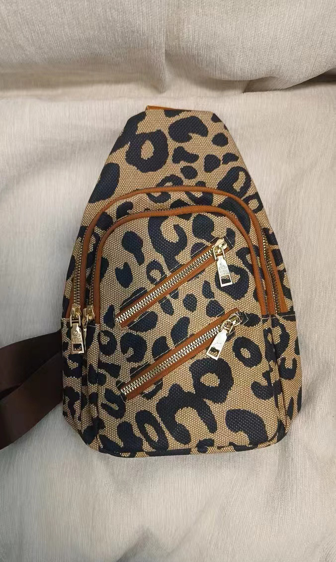 Women's Leopard Print Plus Size Crossbody Sling Bags photo review