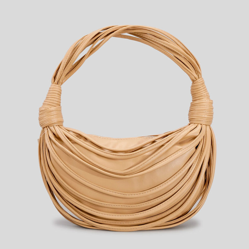 Women's Noodles Knotted Top Handle Clutch Bags