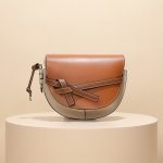 Sacs à main en cuir véritable à bandoulière nouée pour femmes
