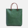 Women's Genuine Leather Shopper Tote Bags with Shoulder Strap
