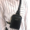 Women's Minimal Textured Crossbody Sling Bags in Vegan Leather