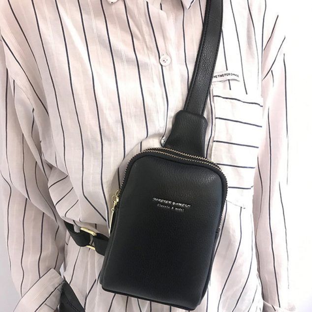 Women's Minimal Textured Crossbody Sling Bags in Vegan Leather