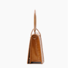 Women's Small Alligator Print Handbags with Wooden Top Handle