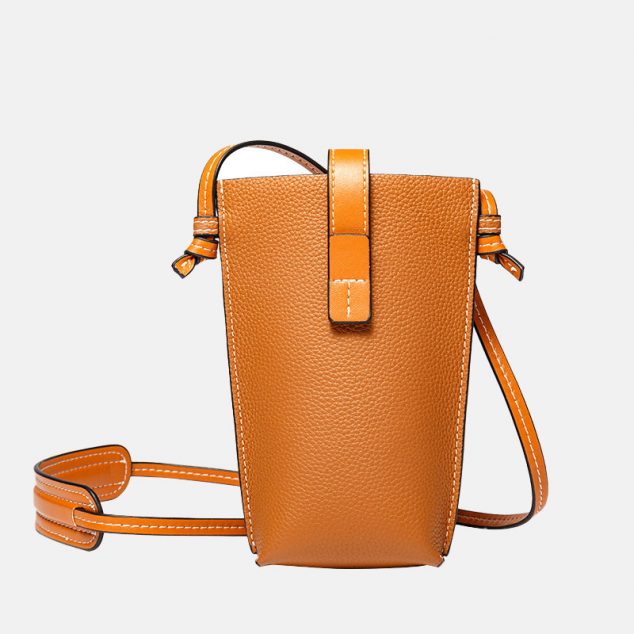 Women's Genuine Leather Crossbody Mini Phone Bags