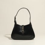 Women's Leather Shoulder Bags with Metal Buckle