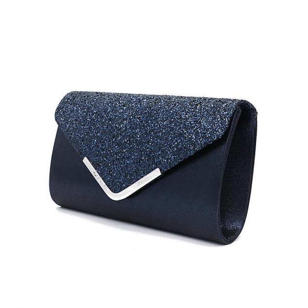 Women's Large Sequins Pearls Evening Hand Clutch Bags - ROMY TISA