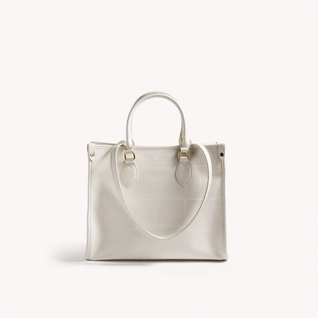 Vegane Stone Grain Handtaschen für Frauen mit Innenbeutel