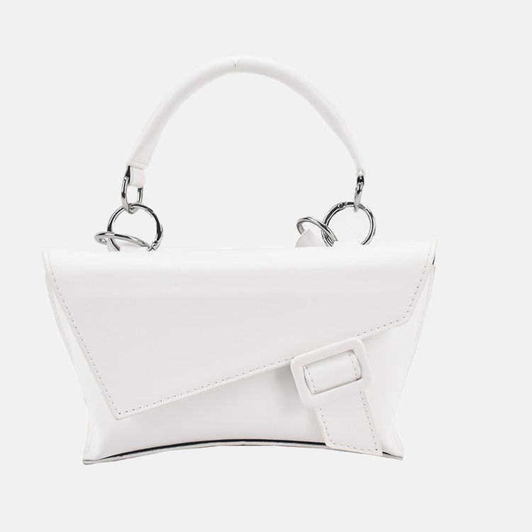 Women's Flap Buckle Top handle Vegan Bags