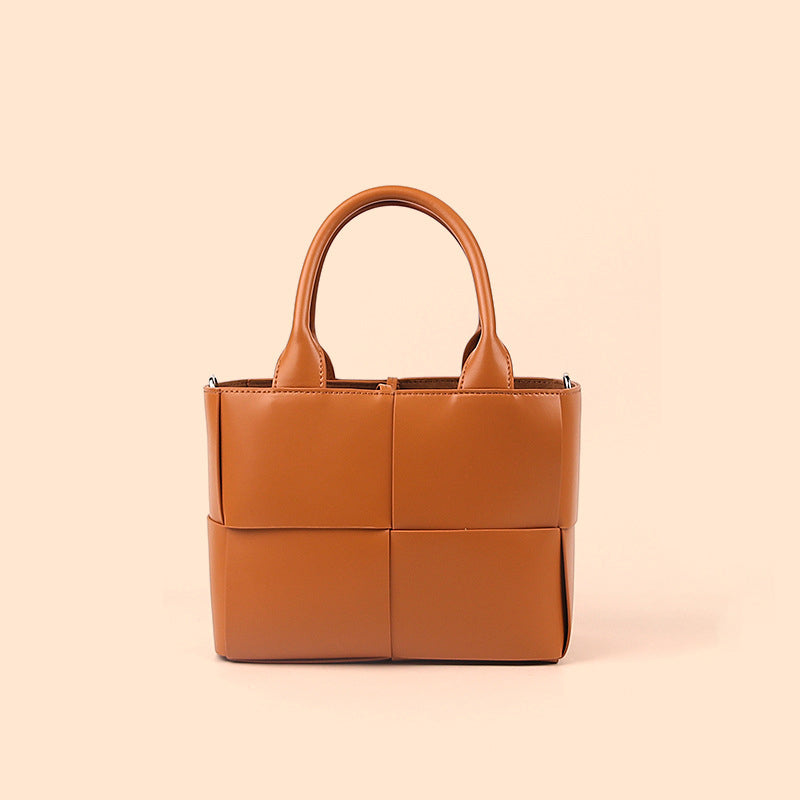 Women's Chocolete Bar Genuine Leather Tote Bags