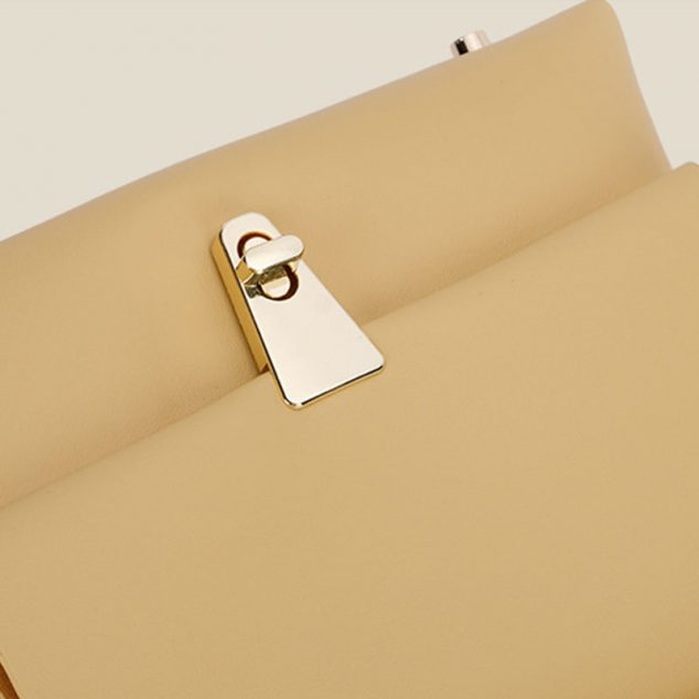 Women's Flap Hand Bags in Vegan Leather with Shoulder Strap