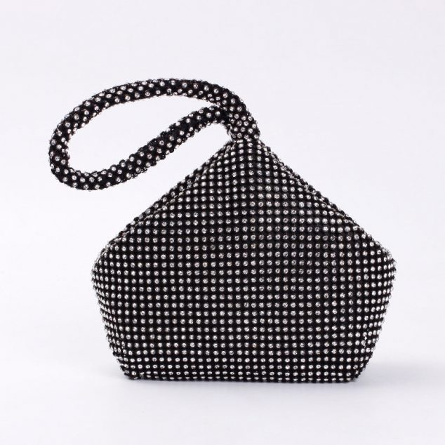 Damen Strass Abend Clutch Taschen