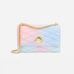 Women's Gradient Quilted Small Crossbody Bags with Chains