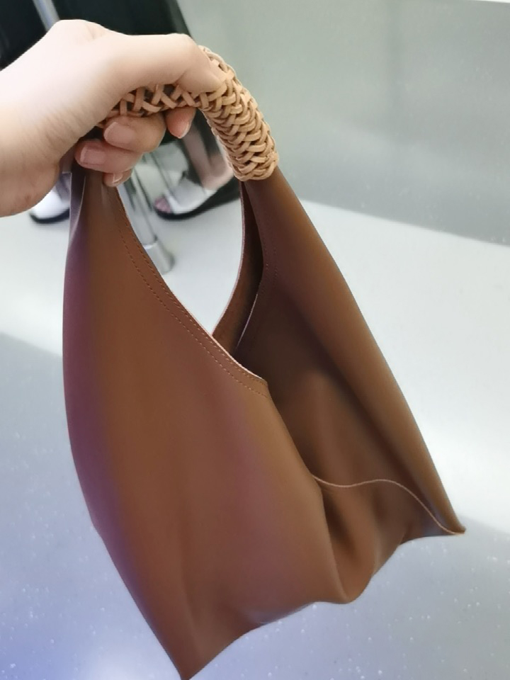 Women's Genuine Leather Shoulder Hobo Bags with Inner Bags photo review