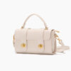 Women's Beige Crossbody Handbags in Vegan Leather