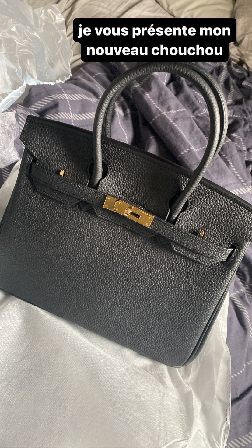 Damen Echtes Leder Top Handle Handtaschen - 30CM photo review