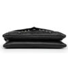 Women's Black Skulls Envelope Clutch Bag with Shoulder Strap
