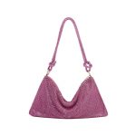 Damen Strass Abend Hobo Umhängetaschen
