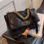 Women's Quilted Crossbody Messenger Bags in Vegan Leather photo review