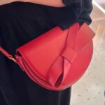 Women's Genuine Leather Bowknot Shoulder Sanddle Bags photo review