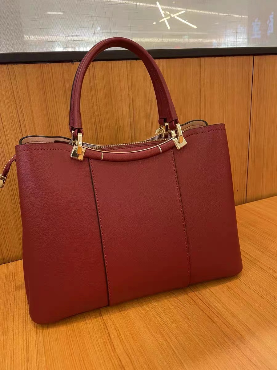 Women's Genuine Leather Satchel Handbags photo review
