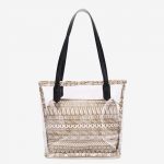 Women's Clear PVC Small Tote Bags