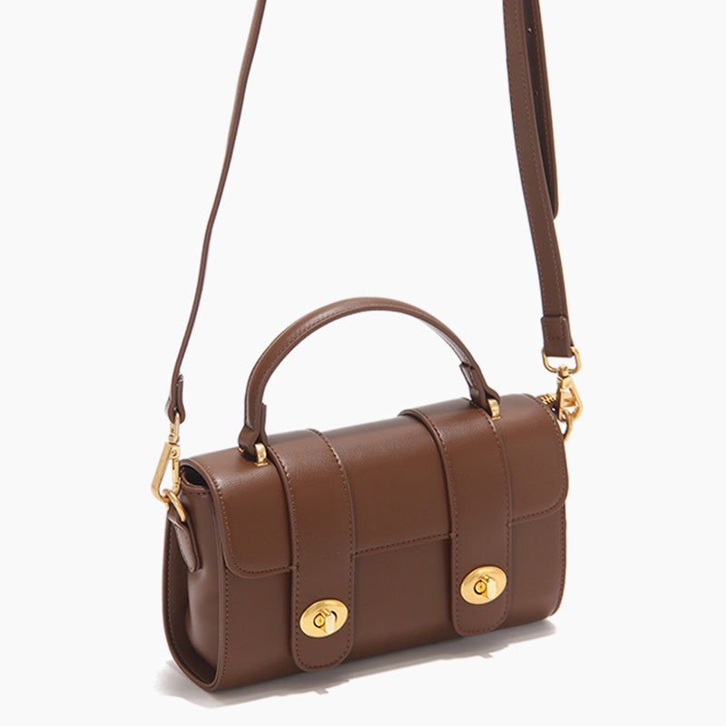 Women's Brown Crossbody Handbags in Vegan Leather
