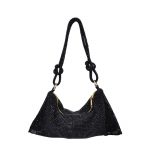 Damen Strass Abend Hobo Umhängetaschen