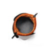 Women's Genuine Leather Bucket Bags with Drawstring Bag inside