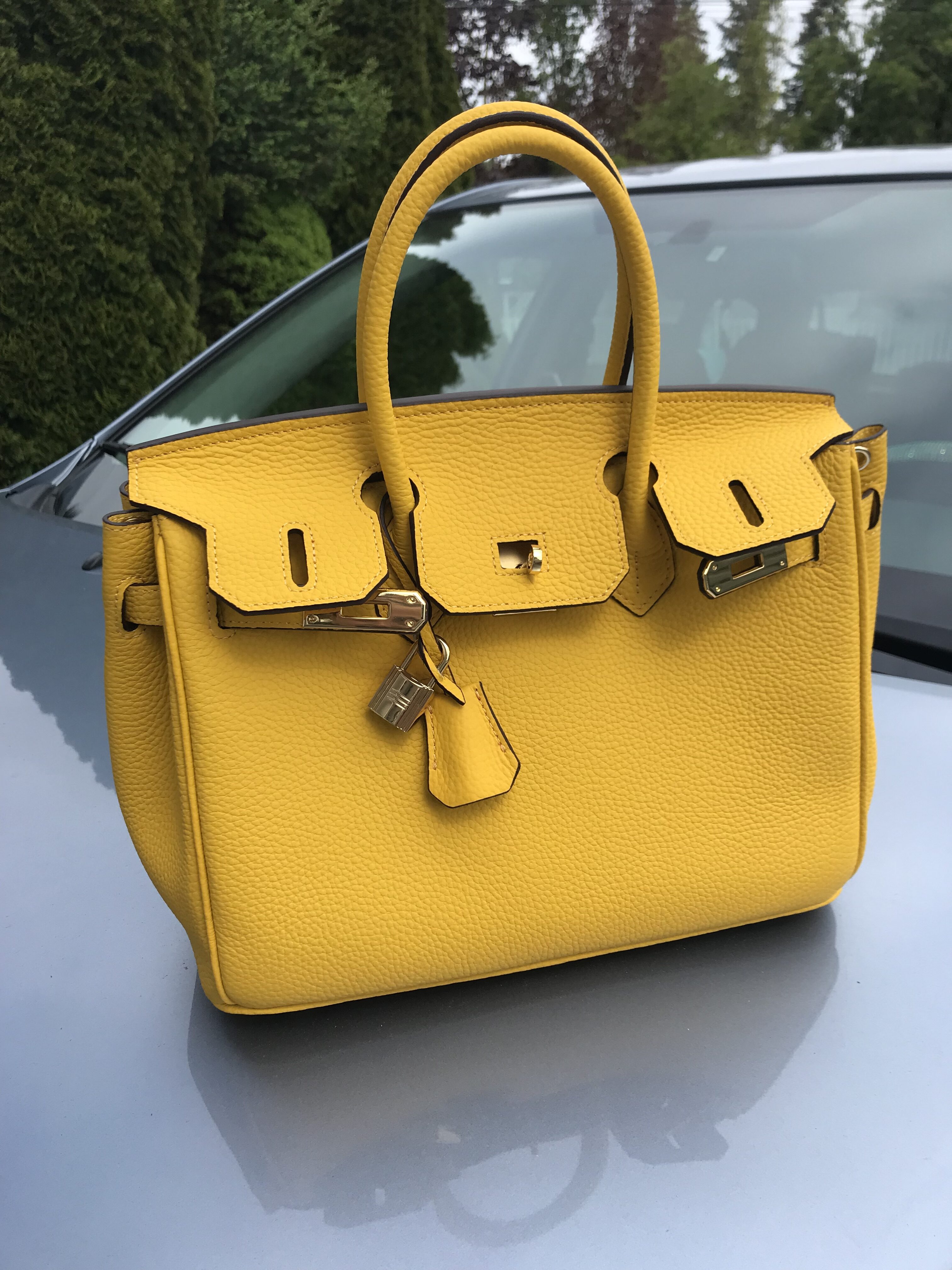 Women's Genuine Leather Top Handle Handbags - 30CM photo review
