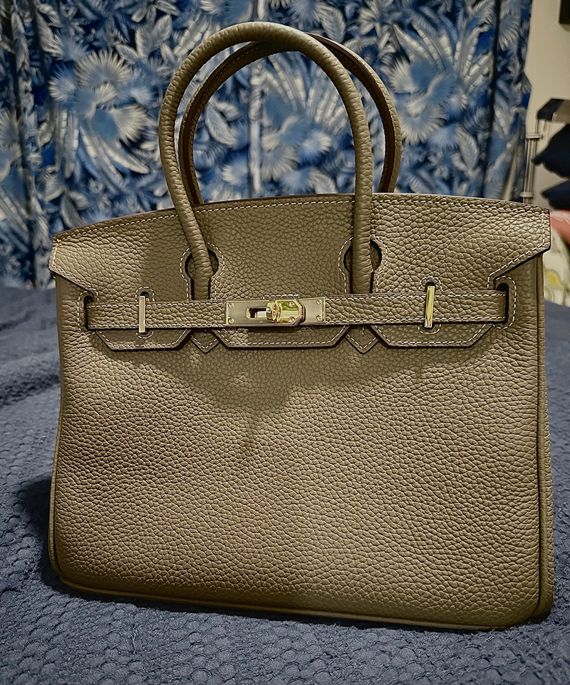 Women's Genuine Leather Top Handle Handbags - 30CM photo review