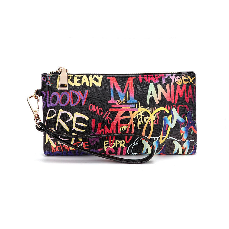 Women's Graffiti Clutch Bags