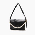 Women's Shoulder Bags with Pearls Chains
