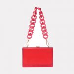 Women's Square Clear Crossbody Clutch Handbags