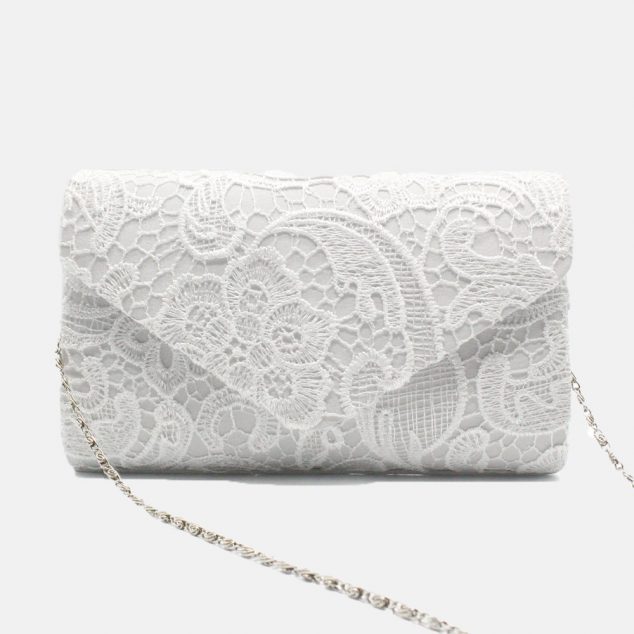 Women's Lace Envolope Evening Clutch Bags Bridal Bags