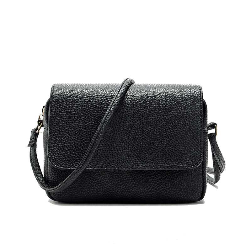 Women's Black Crossbody Bags in Vegan Leather