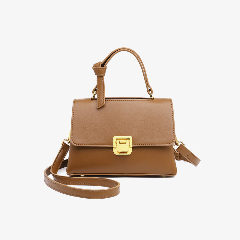 Women's Top Handle Handbags with Shoulder Straps in Vegan Leather