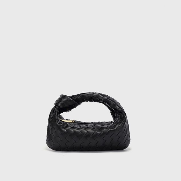 Sacs à main féminins en cuir véritable avec nœud de cravate
