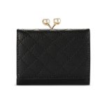 Women's Quilted Vegan Leather Mini Coin Purse