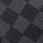 Grands sacs fourre-tout à carreaux noirs pour femmes avec porte-monnaie